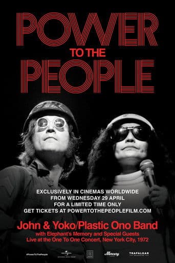 Power to the People: John & Yoko Live in Nyc